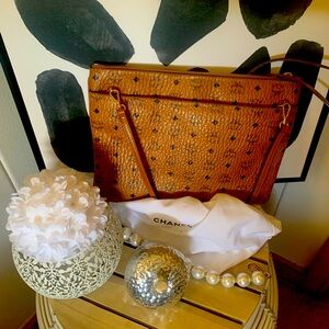 MCM cross body pouch